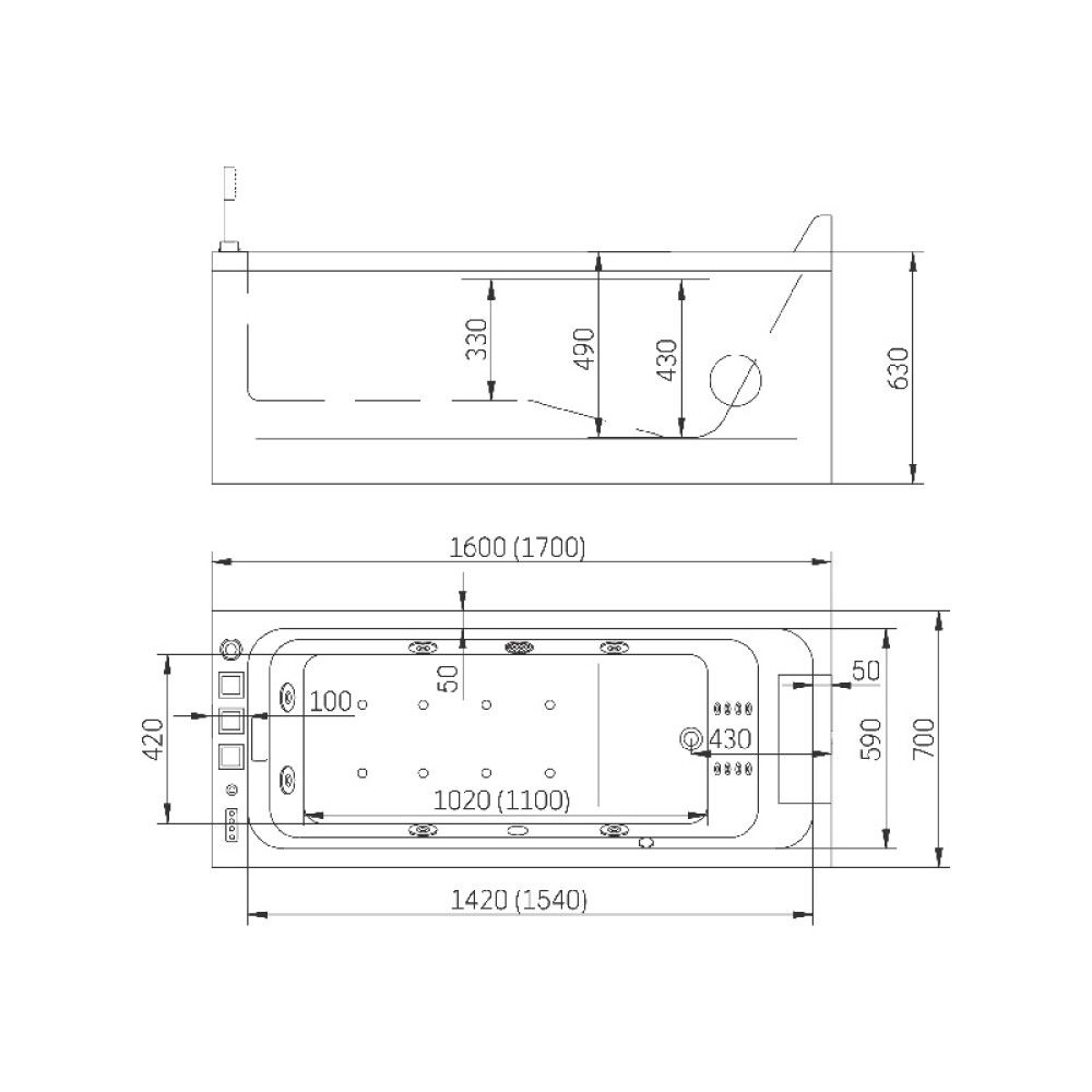 Poreamme Camargue Skärgård Skaraborg 160 Exclusive