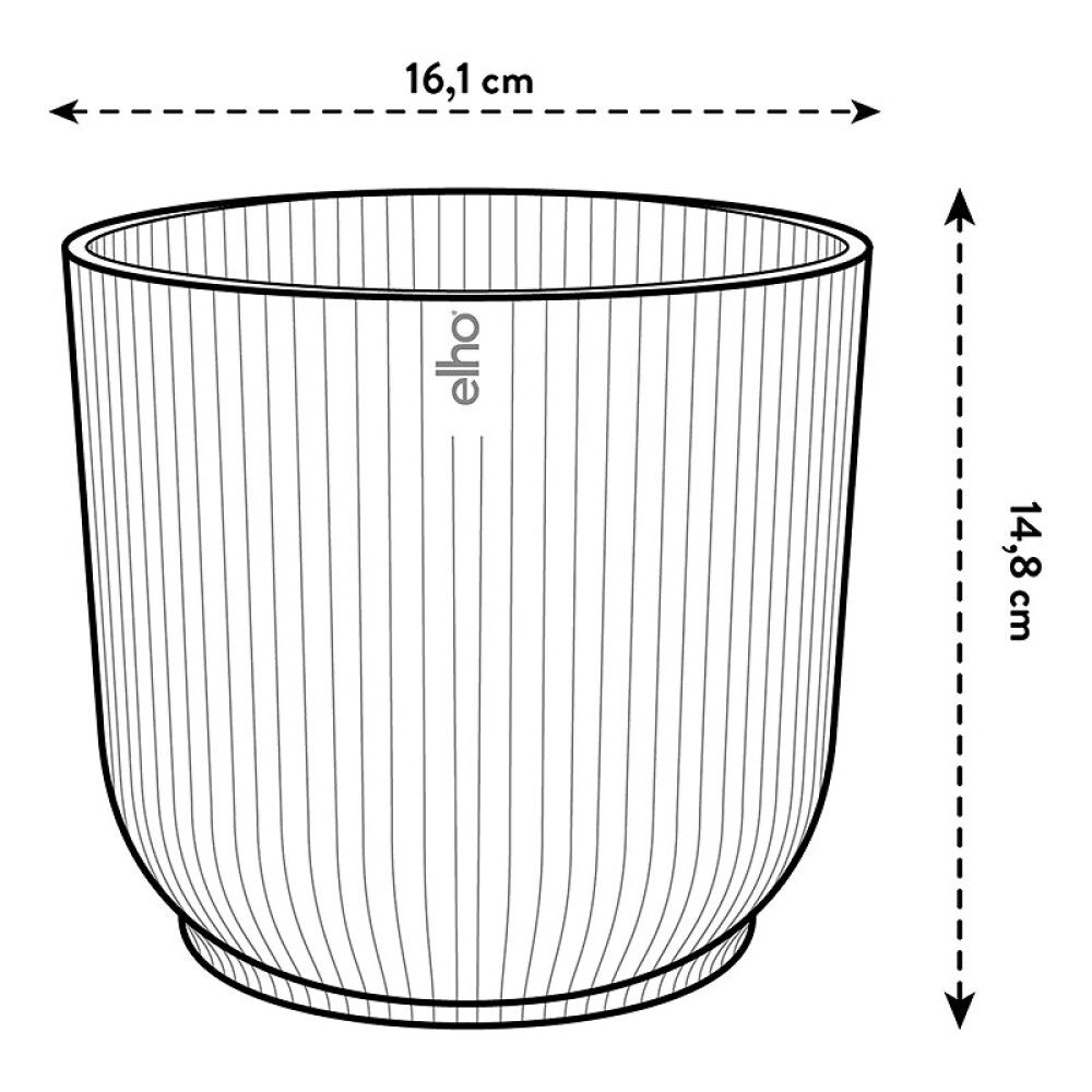 Suojaruukku Elho Vibes Fold 16 cm vaaleanvihreä