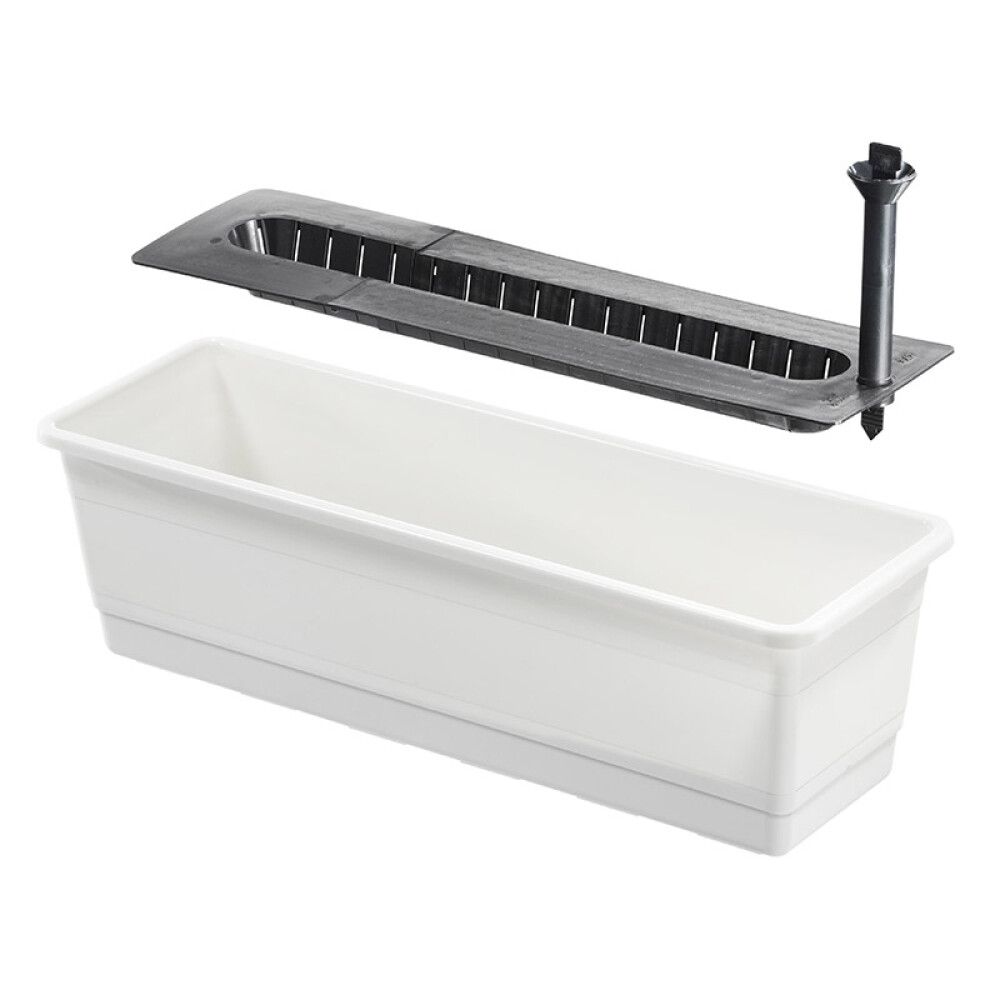 Parvekelaatikko Orthex altakasteleva valkoinen 55 cm