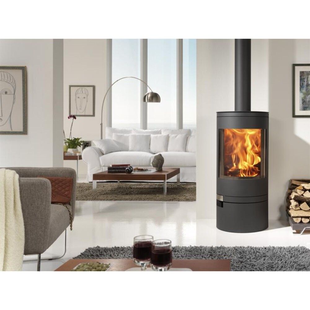 Kevyttakka Panadero Akita musta 107 x 49 cm