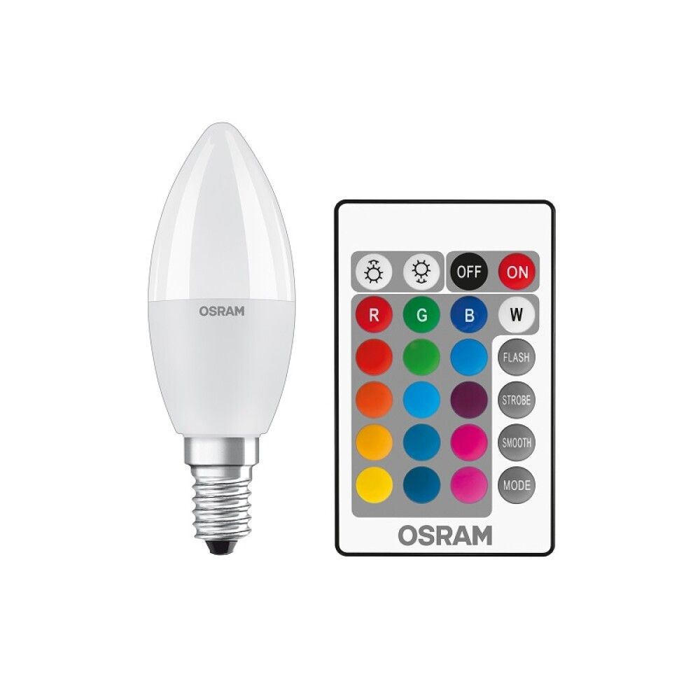 LED-lamppu Osram RGBW E14 5.5 W 2700 K
