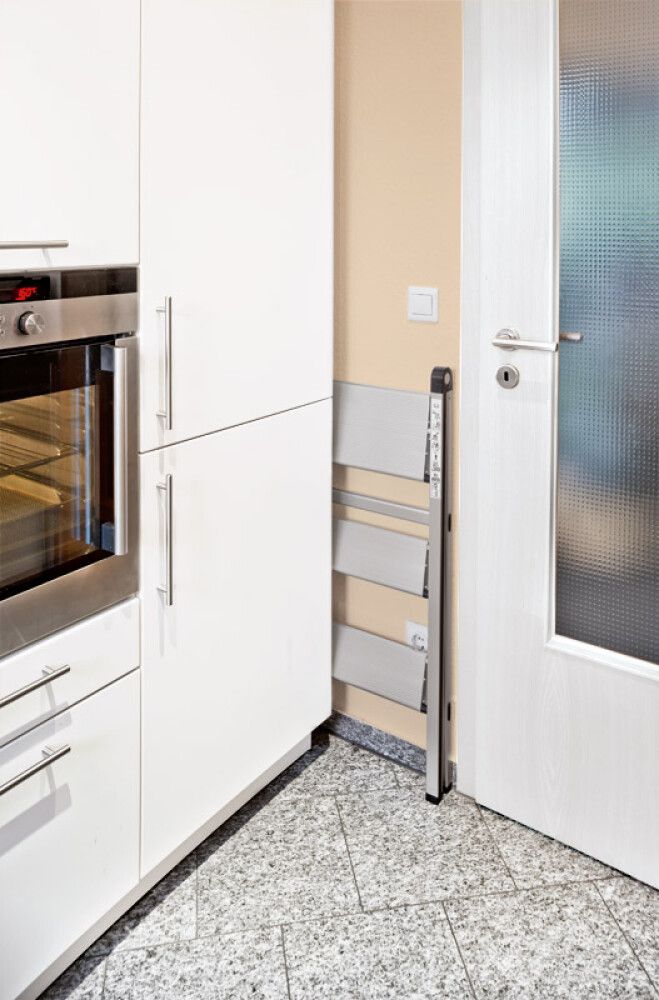 Taittuva apuporras Stabilomat Basicline Slim 3 askelmaa