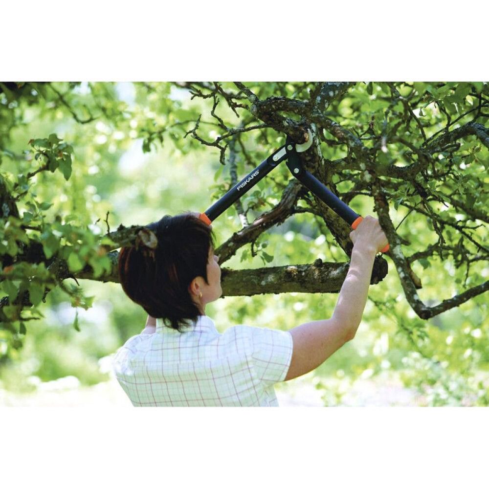 Raivaussakset Fiskars PowerGear S koukkuterällä