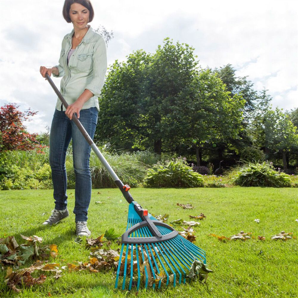 Lehtiharava Gardena Combisystem säädettävä