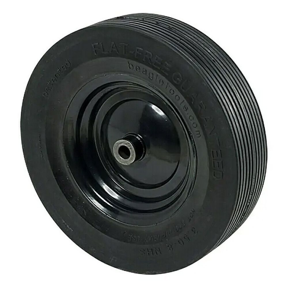 Vaihtopyörä kottikärryyn täyskuminen 15"