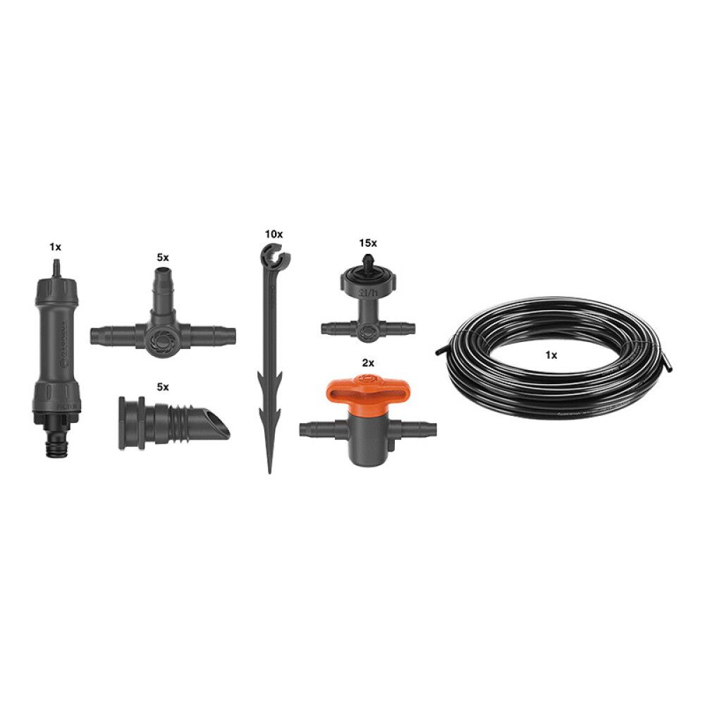 Kastelusarja Gardena Micro-Drip parvekkeelle