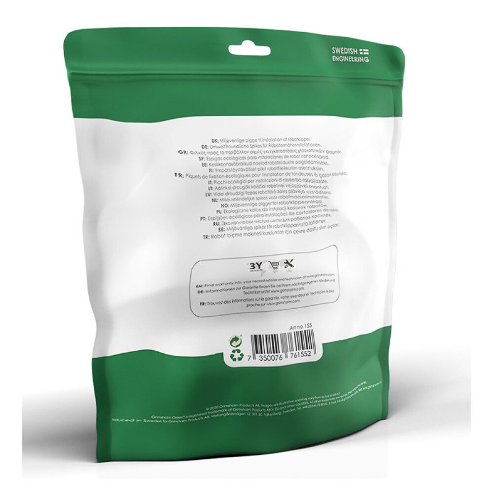 Asennuskiilat robottiruohonleikkurin rajakaapeliin eko 100 kpl