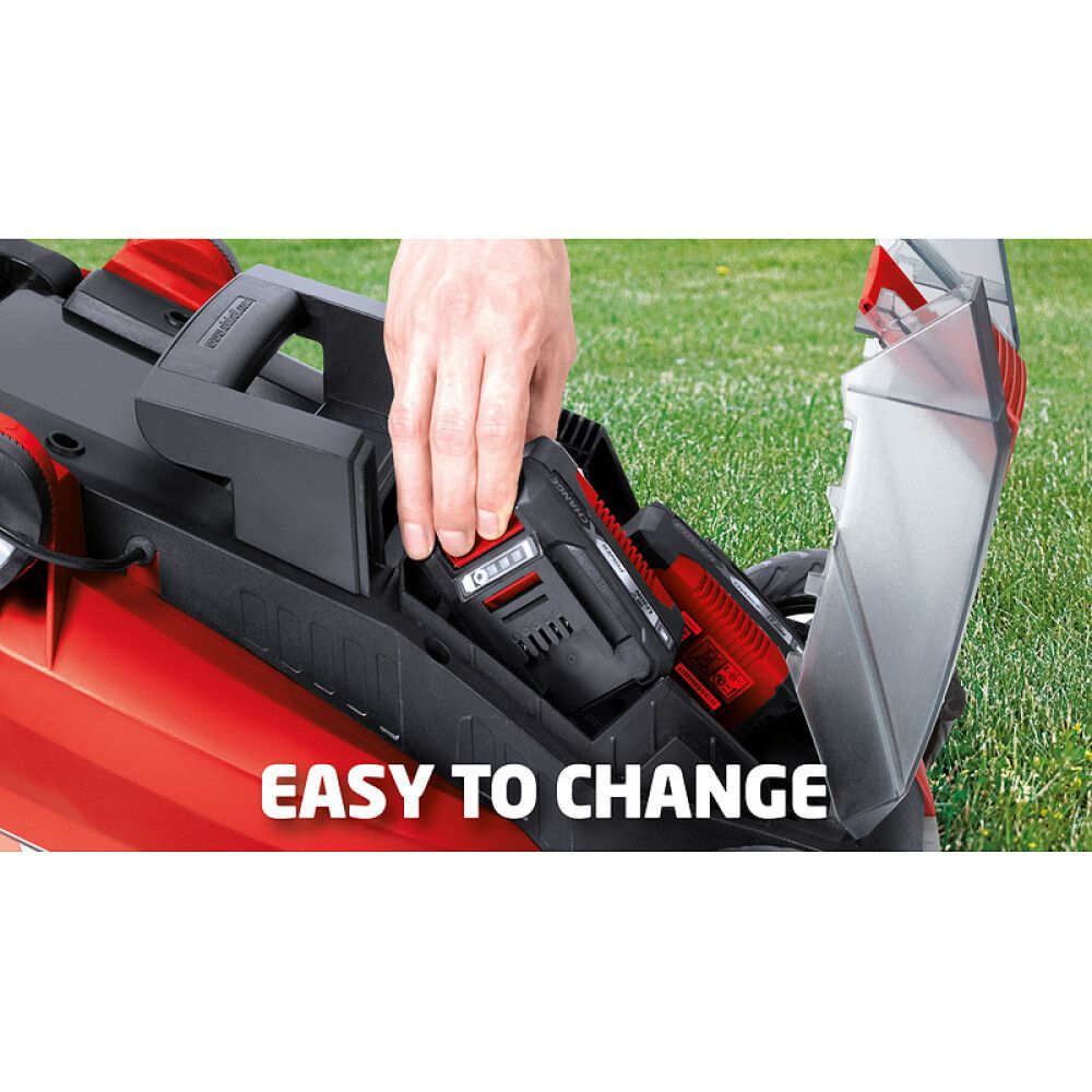 Akkuruohonleikkuri Einhell GE-CM 43 Li 2x4 Ah