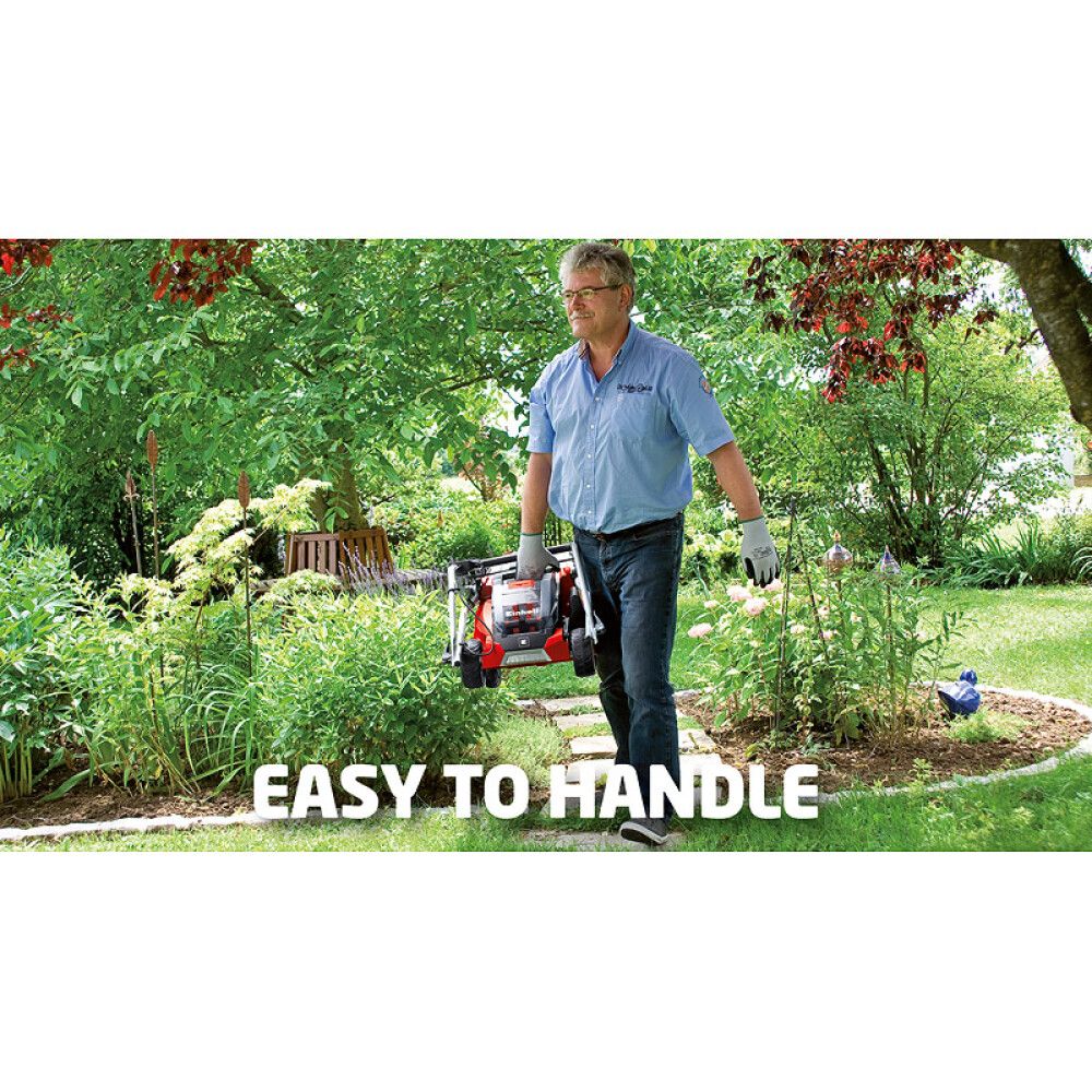 Akkuruohonleikkuri Einhell GE-CM 43 Li 2x4 Ah