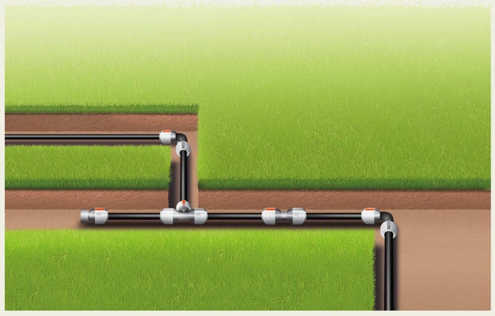 Jatkoliitin Gardena 25 mm