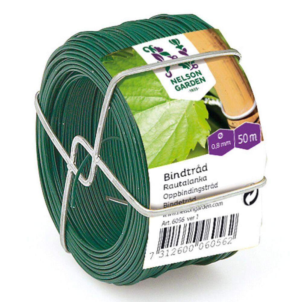 Rautalanka muovitettu 50 m