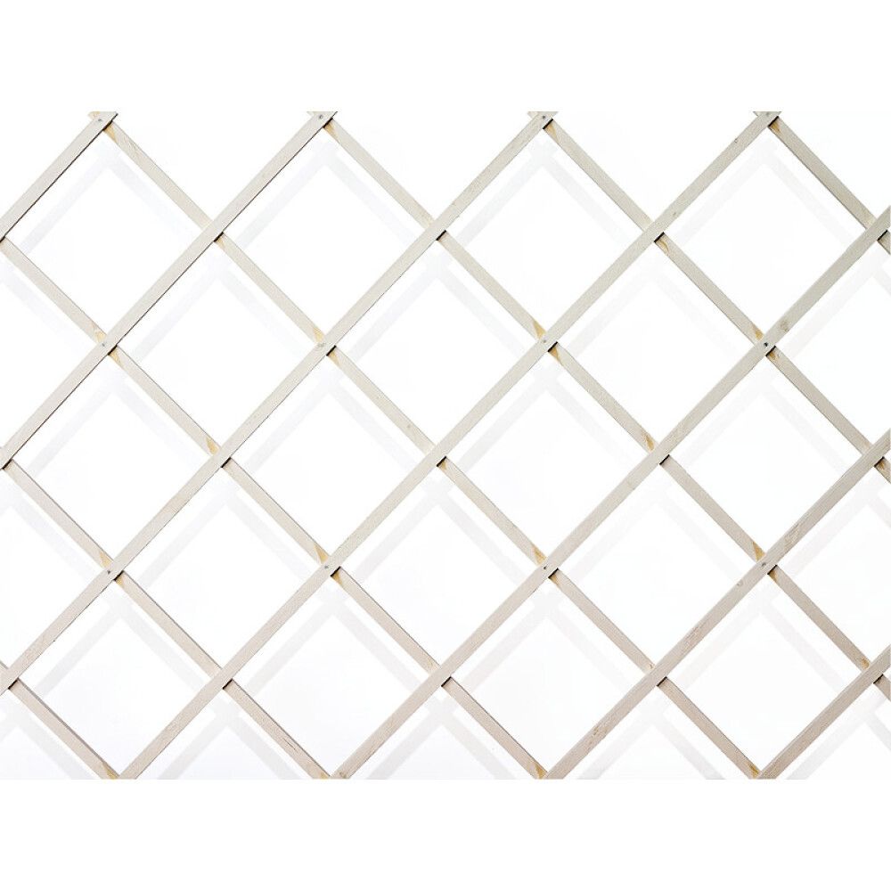 Puusäleikkö valkoinen 50 x 140 cm