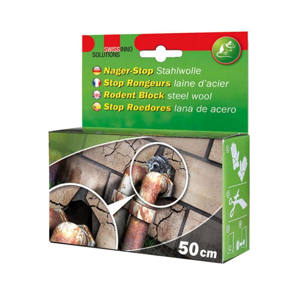 Jyrsijäeste Swissinno teräsvillainen