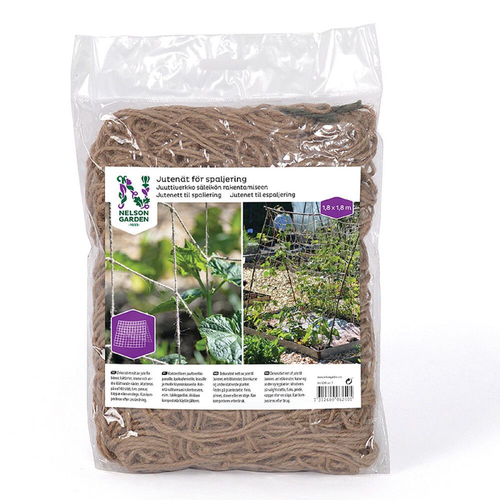 Juuttiverkko 1,8 x 1,8 m