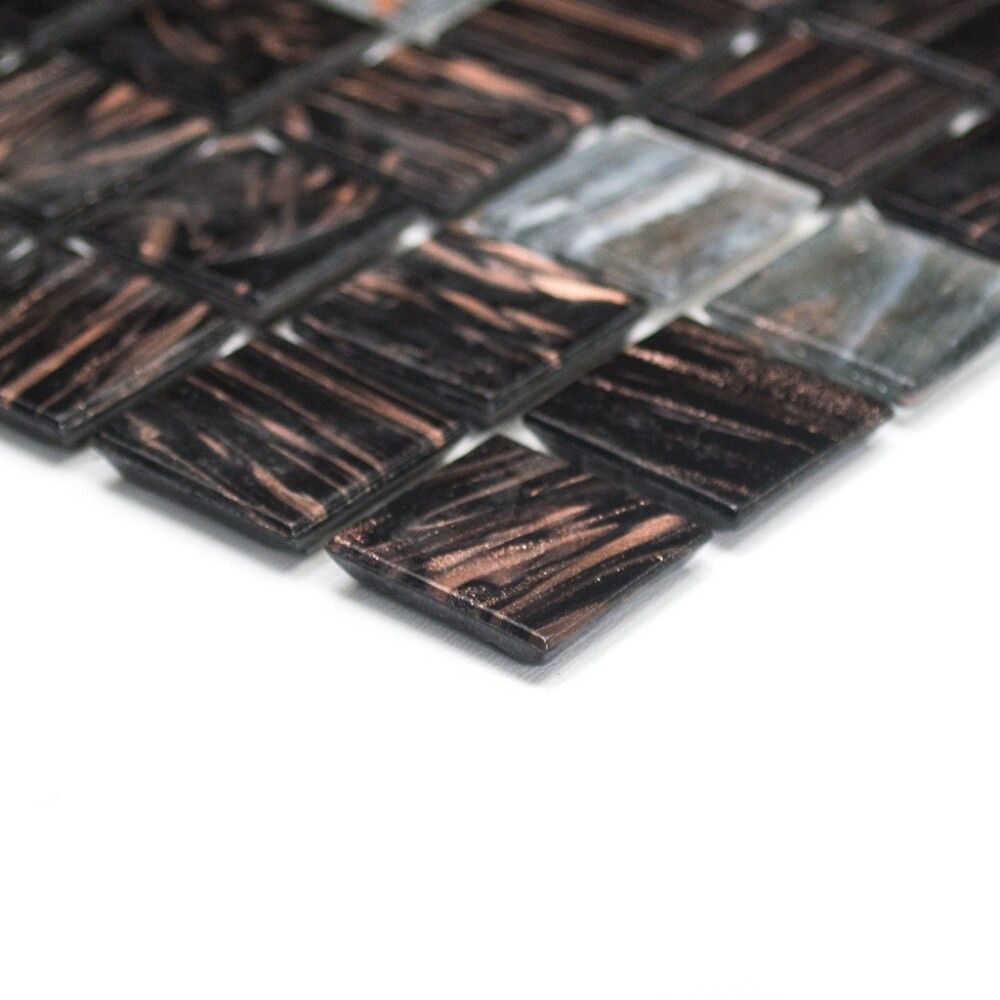 Mosaiikki Goldensilk Tummanharmaa