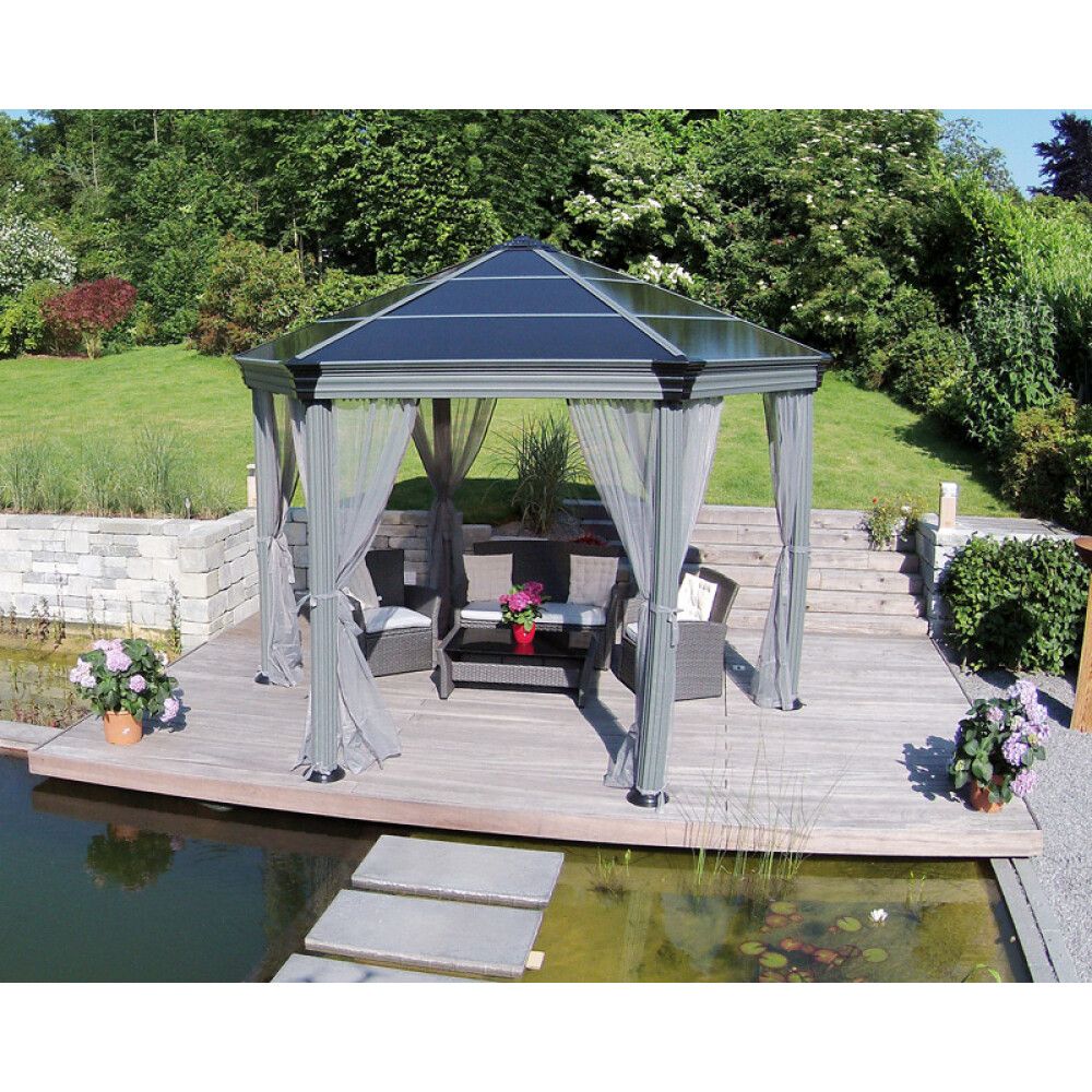 Paviljonki Palram-Canopia Roma 3,59 x 4,15 m