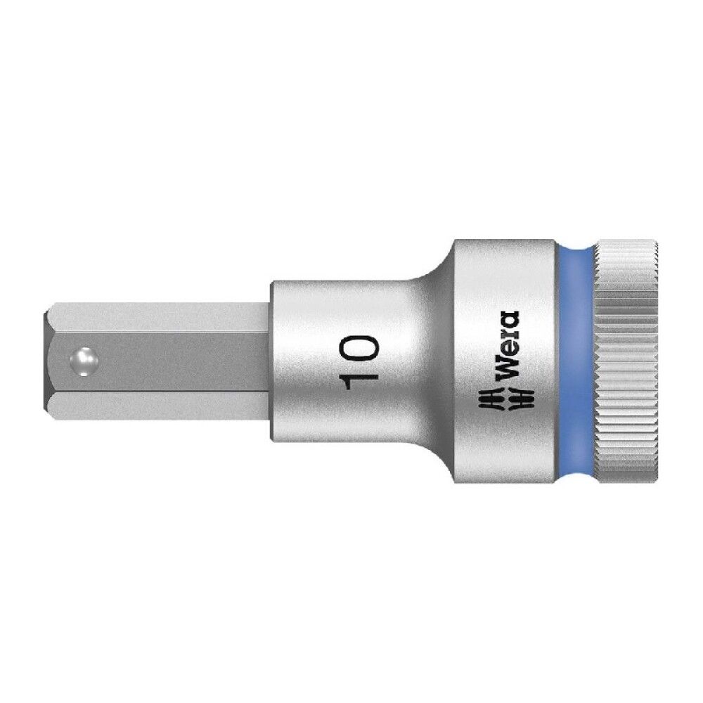 Kuusiokolohylsy Wera 8740 C HF Zyklop 1/2" 10 mm