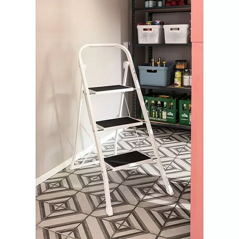 Metallinen apuaskelma 3-askelmaa