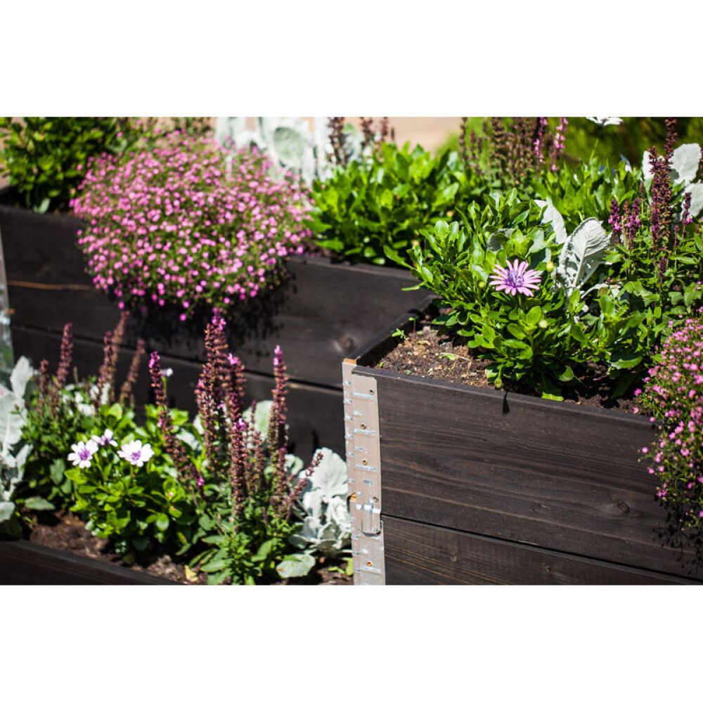 Lavakaulus 120 x 80 x 20 cm musta