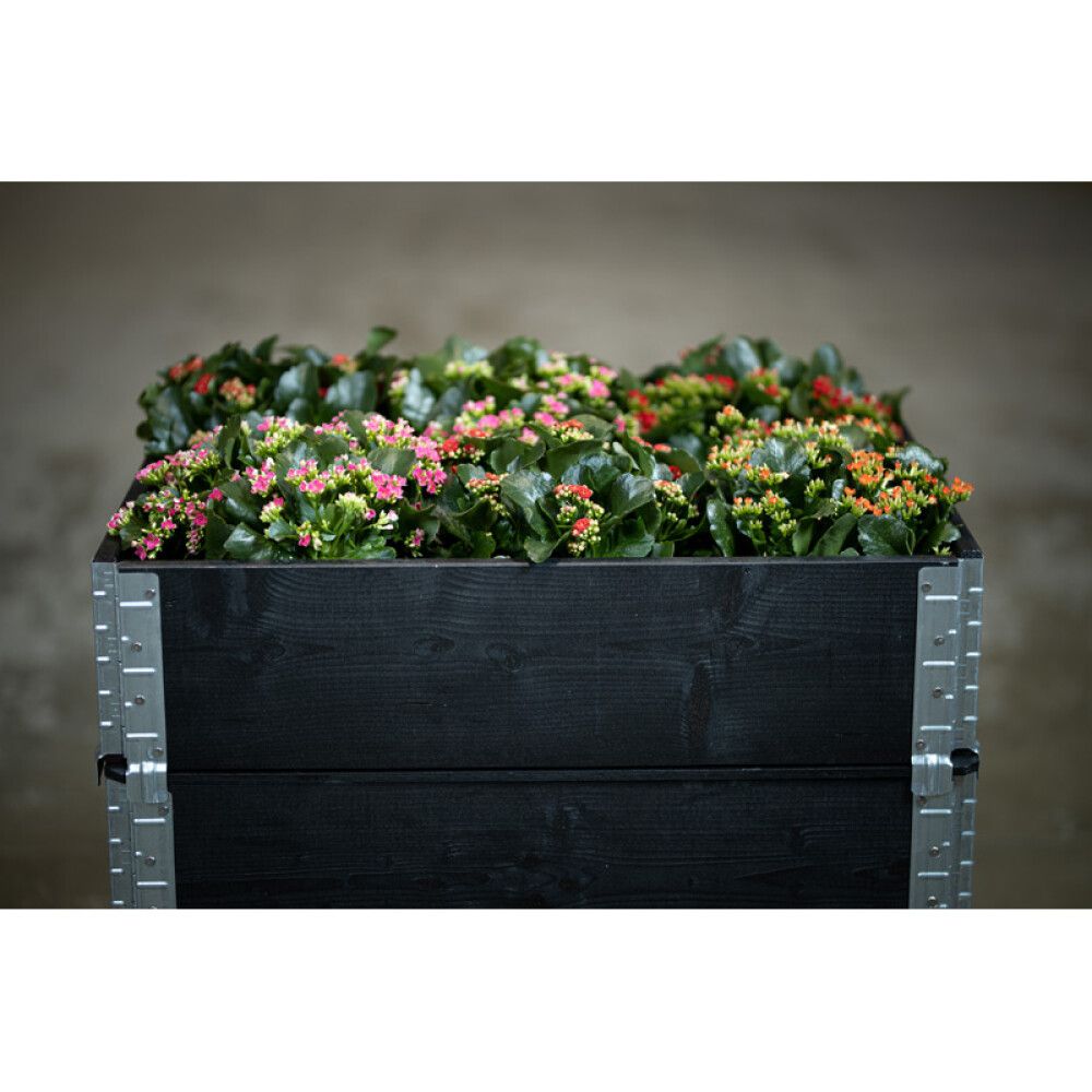 Lavakaulus 80 x 60 x 20 cm musta