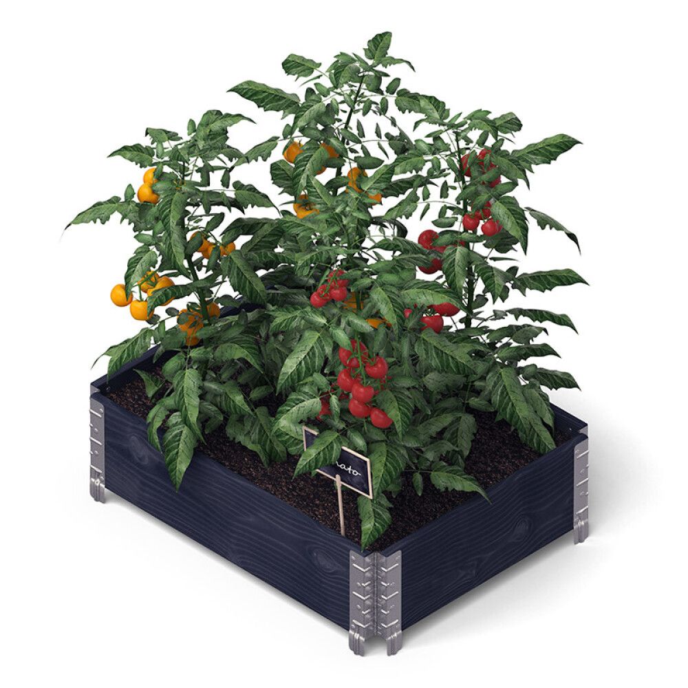 Lavakaulus 80 x 60 x 20 cm musta