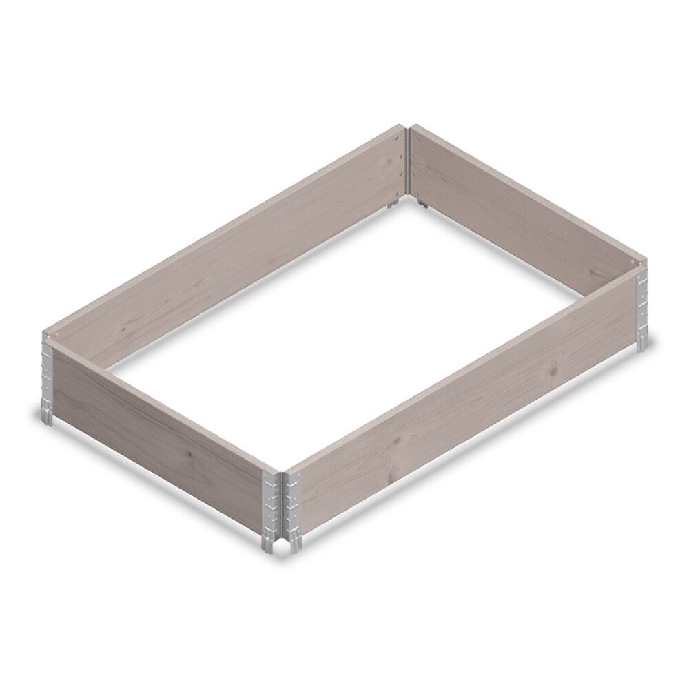 Lavakaulus 120 x 80 x 20 cm harmaa