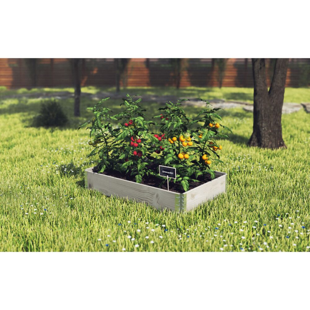 Lavakaulus 120 x 80 x 20 cm harmaa