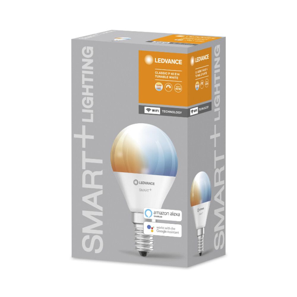 Ledvance Smart+ Wifi Mini Bulb Tw 47 18 Valkoinen