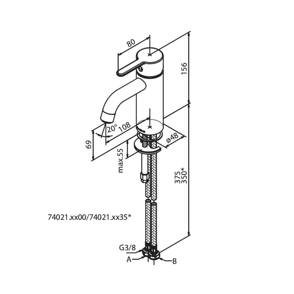 Pesuallashana Damixa Silhouet messinki