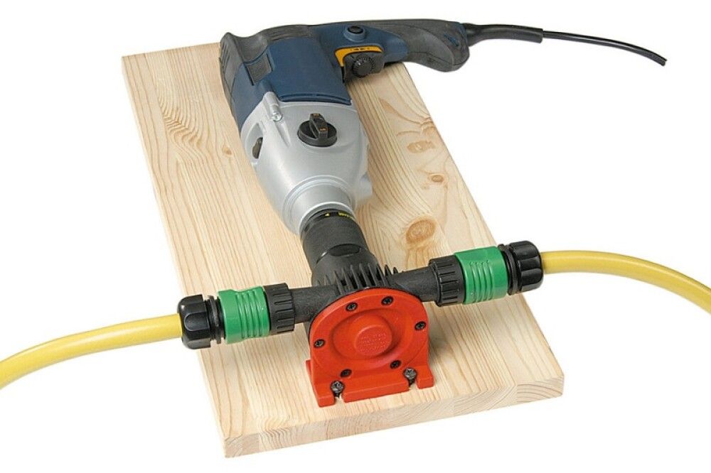 Porakonepumppu Wolfcraft muovirunko