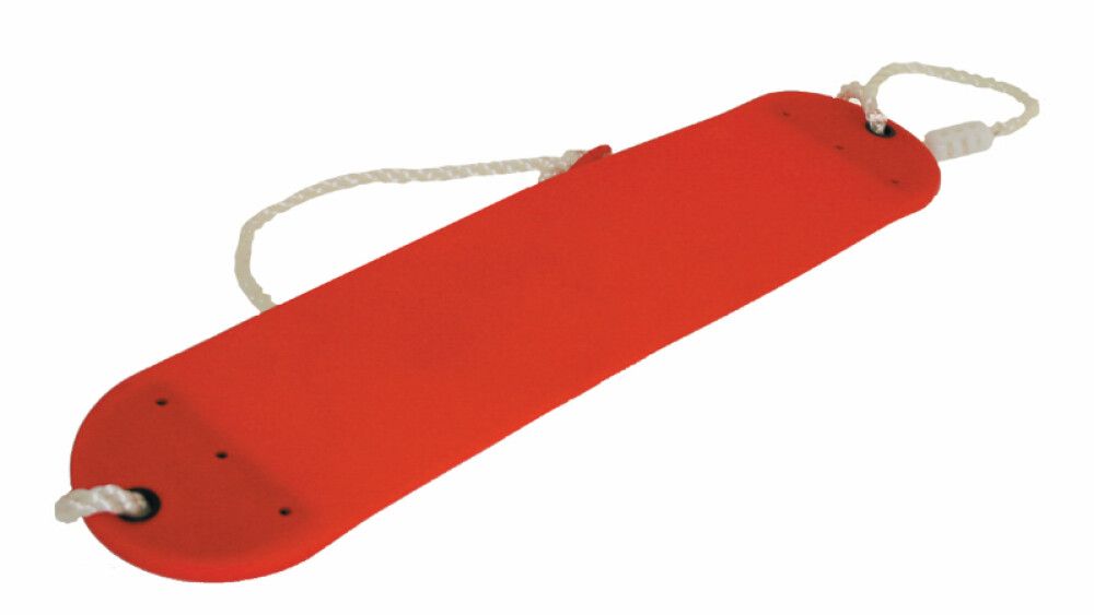 Keinuistuin pehmeä punainen