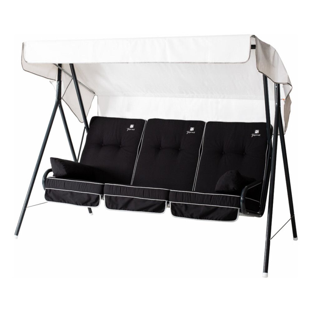 Puutarhakeinu Varax Suvi musta 3-osainen