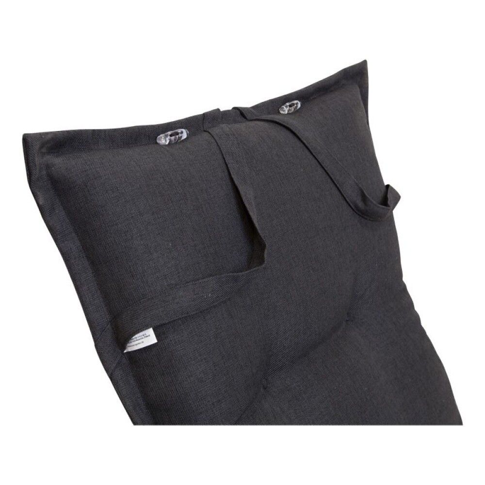 Aurinkotuolin pehmuste Sunfun Claphan 190 x 60 x 8 cm tummanharmaa