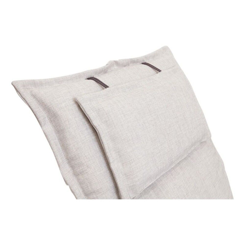 Aurinkotuolin pehmuste Sunfun Claphan 190 x 60 x 8 cm vaaleanharmaa