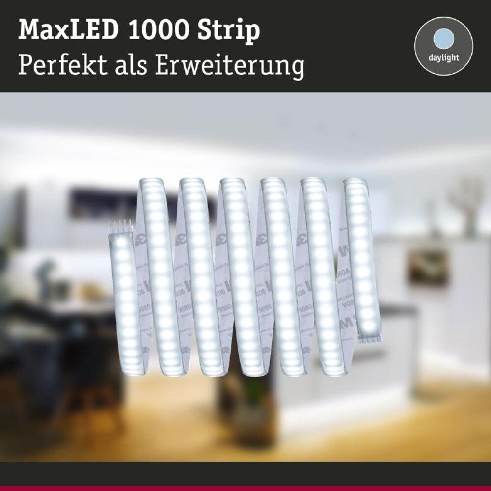 LED-Nauha MaxLED Paulmann 1000 2.5m 29W 6500K Hopea