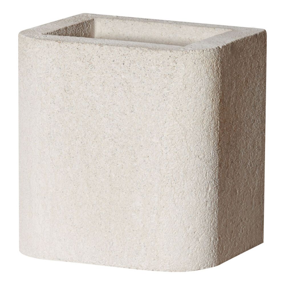 Piipun korotusosa Buschbeck ulkogrilli valkoinen