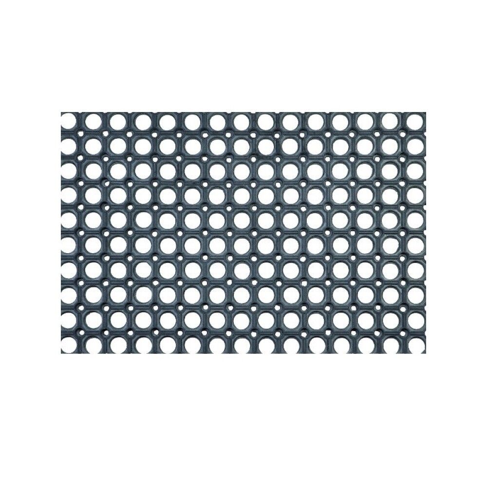 Kumimatto Astra Quadro Light musta 40 x 60 cm