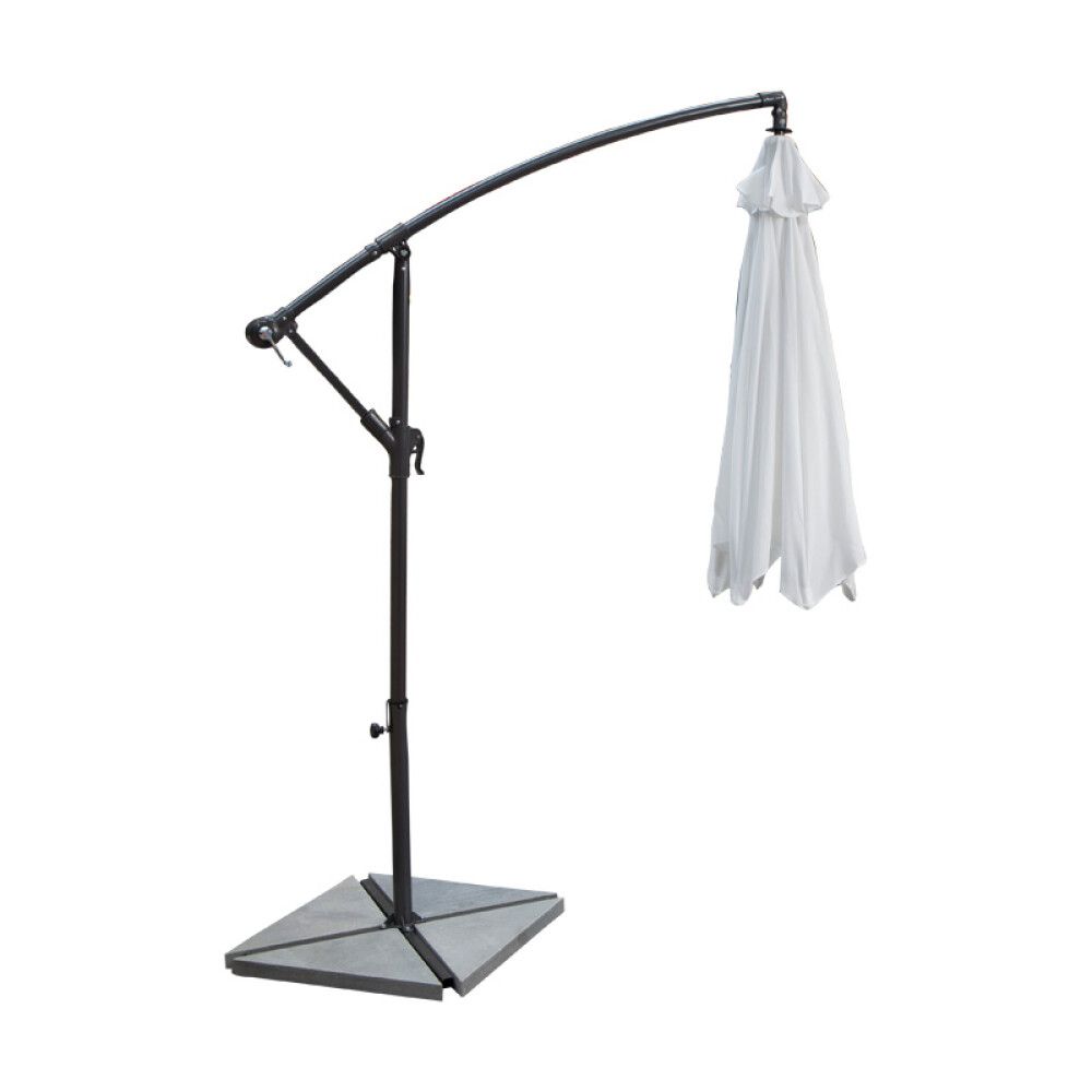 Aurinkovarjo Sunfun Toscana 300 cm Luonnonvalkoinen