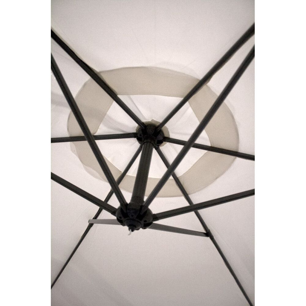 Aurinkovarjo Sunfun Toscana 300 cm Luonnonvalkoinen