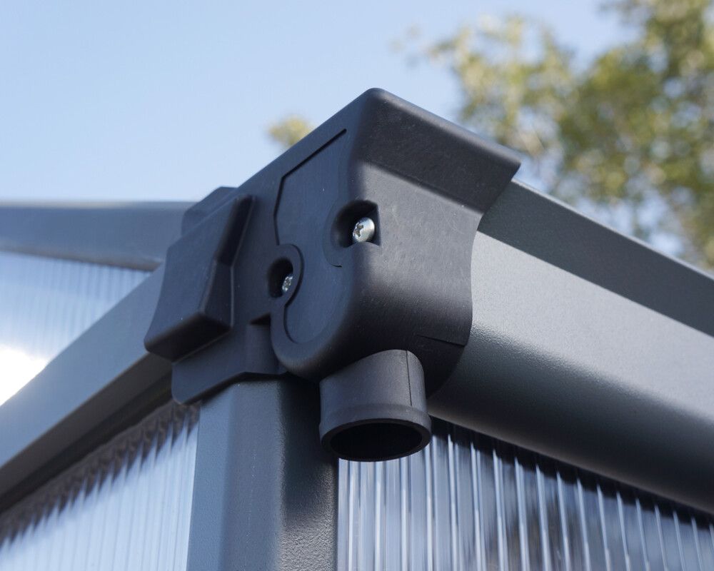 Kasvihuone Palram-Canopia Glory 15,3 m² harmaa