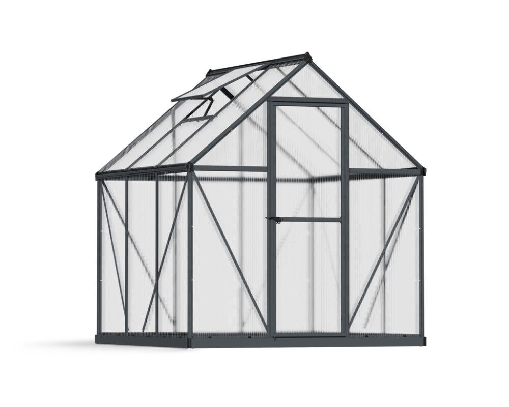 Kasvihuone Palram-Canopia Mythos 3,4 m² harmaa