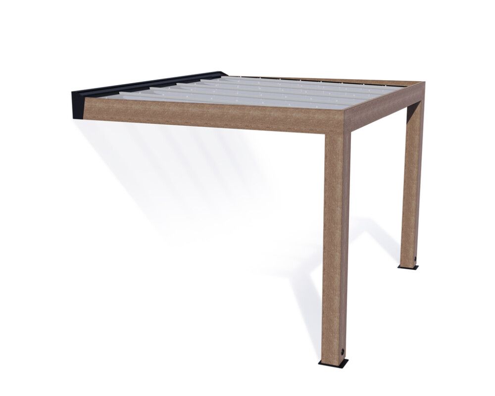 Terassikatos Canopia Helsinki setripuu 3 x 3,4 m