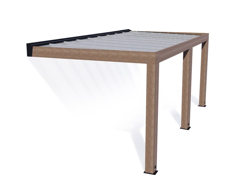 Terassikatos Canopia Helsinki setripuu 3 x 6 m