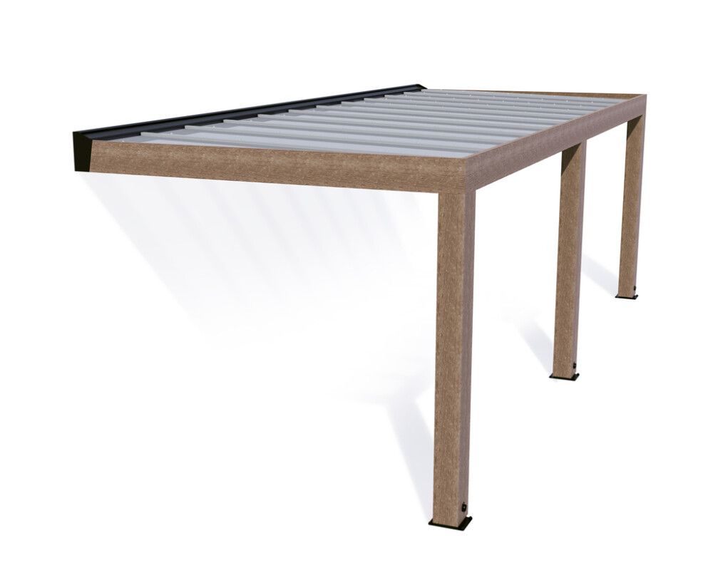Terassikatos Canopia Helsinki setripuu 3 x 7,3 m