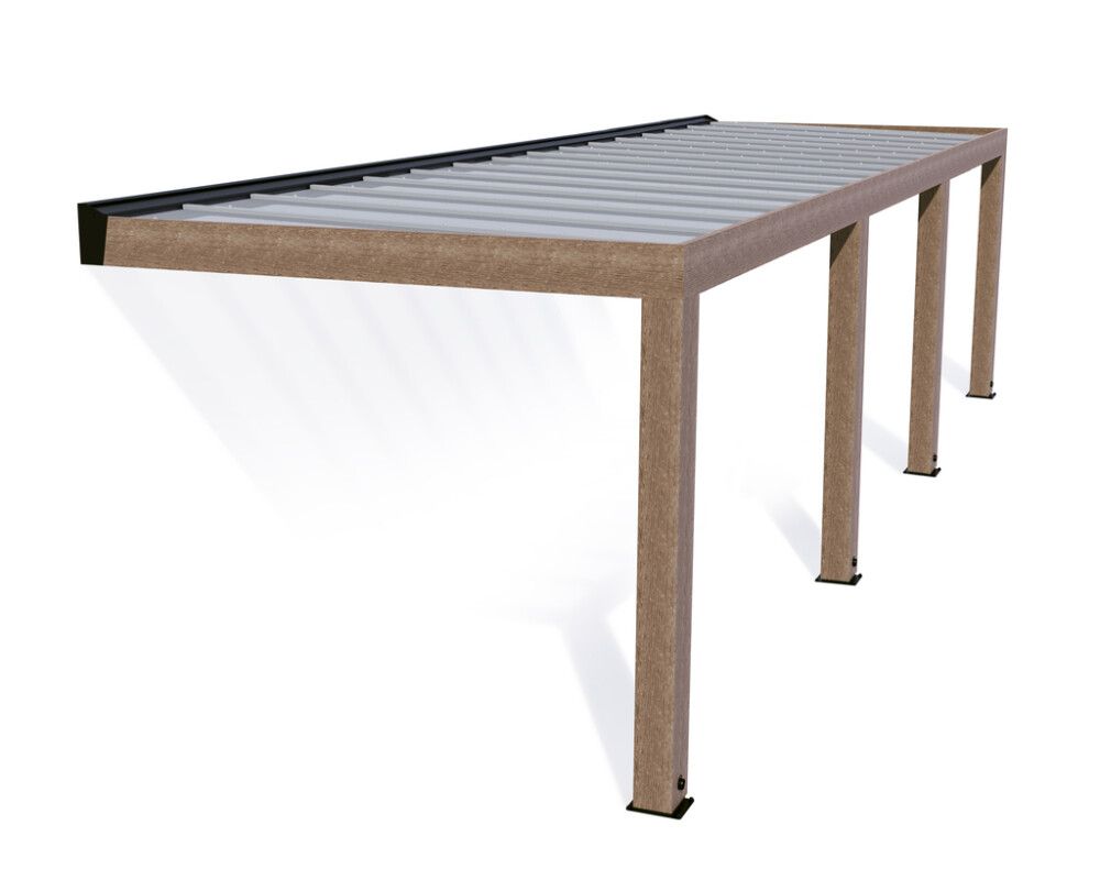 Terassikatos Canopia Helsinki setripuu 3 x 9,9 m