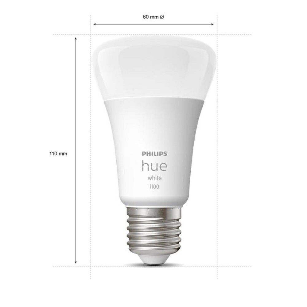 Älylamppu Philips Hue White 9,5 W E27 2kpl
