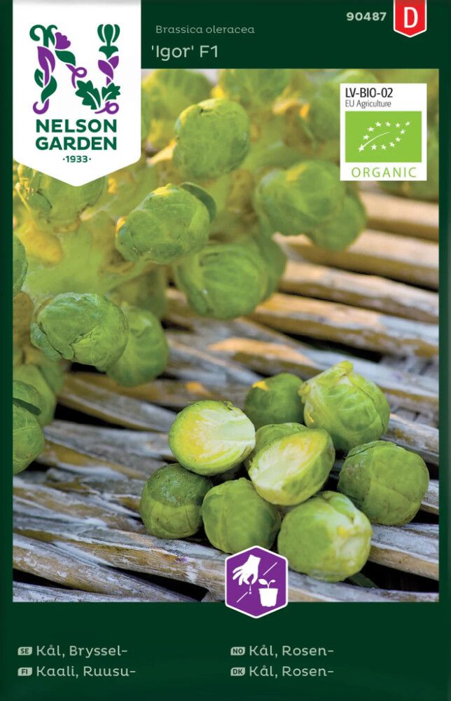 Ruusukaali Nelson Garden Igor