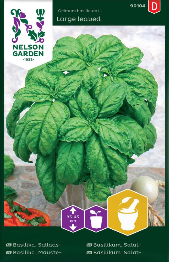 Maustebasilika Nelson Garden Large Leaved