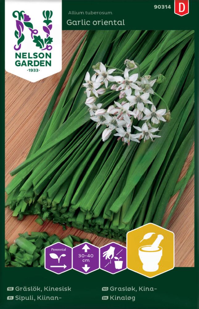 Kiinansipuli Nelson Garden Garlic Oriental