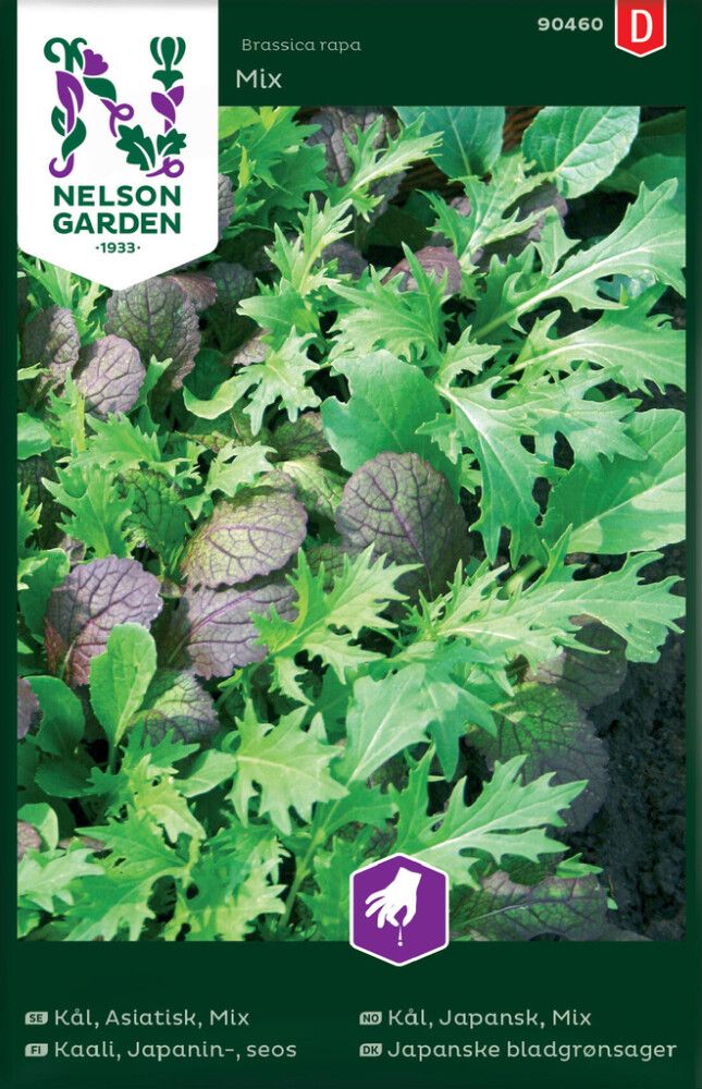 Japanilaisia maustevihanneksia Nelson Garden